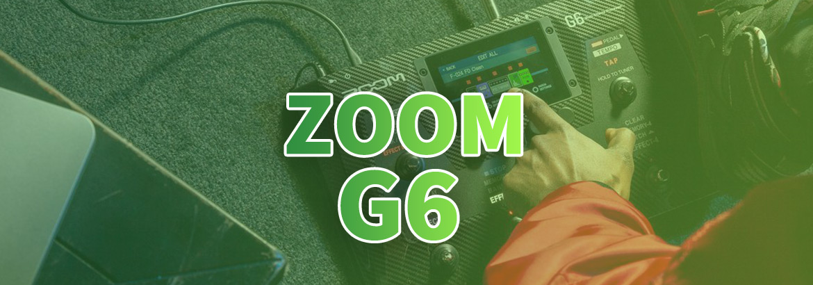 نقد و بررسی افکت گیتار زوم Zoom G6