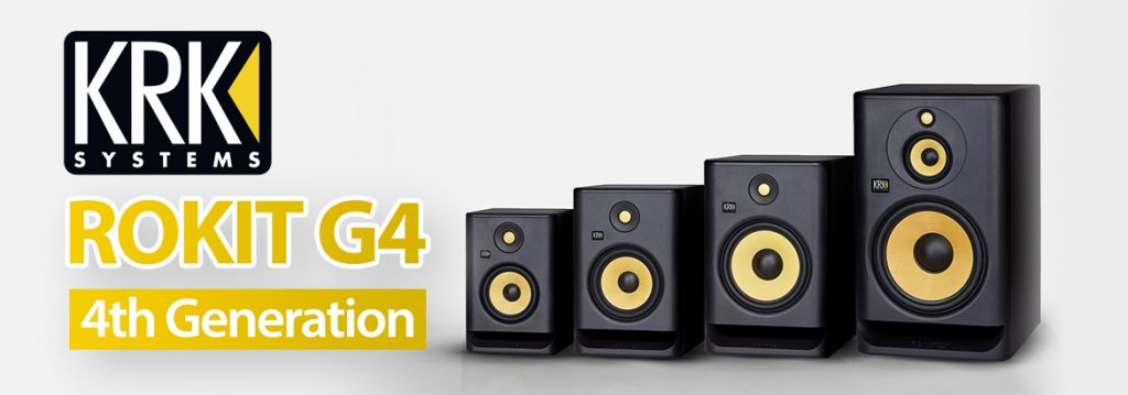 چهارمین نسل از اسپیکر مانیتورینگ های کمپانی KRK