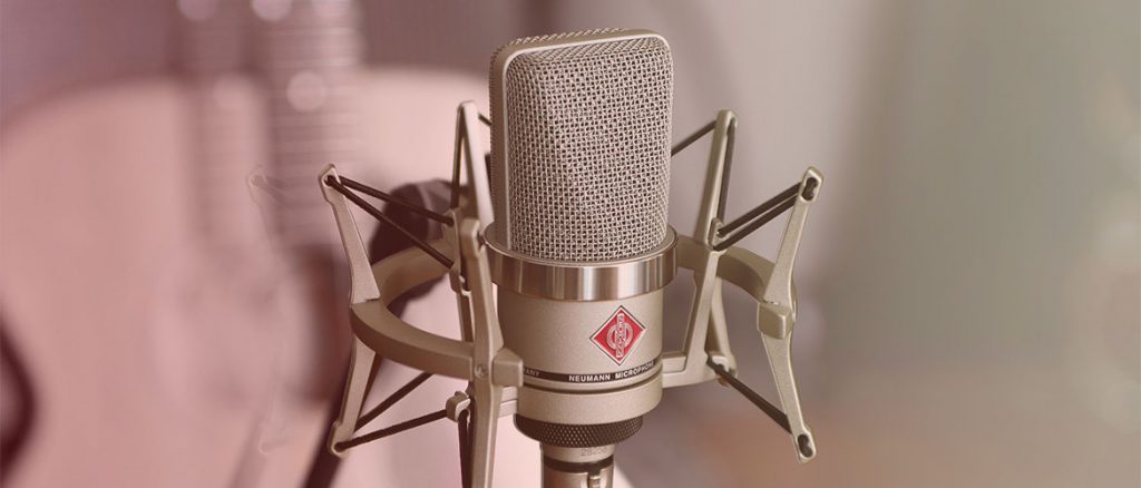 میکروفون Neumann برای ضبط صدای وکال