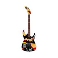 گیتار الکتریک  کارکرده  ESP LTD George Lynch Signature KAMIKAZE-1 Black with Graphic