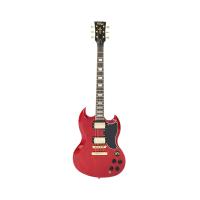 گیتار الکتریک  کارکرده  Vintage VS6 ReIssued Cherry Red with Gold Hardware