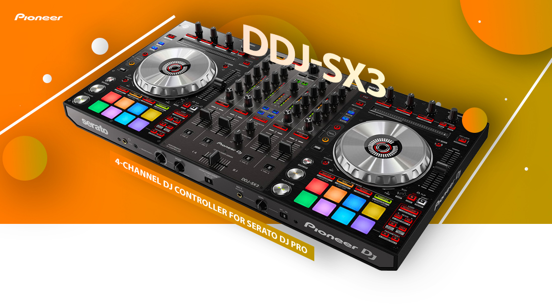 قیمت خرید فروش دی جی کنترلر پایونیر DDJ-SX3