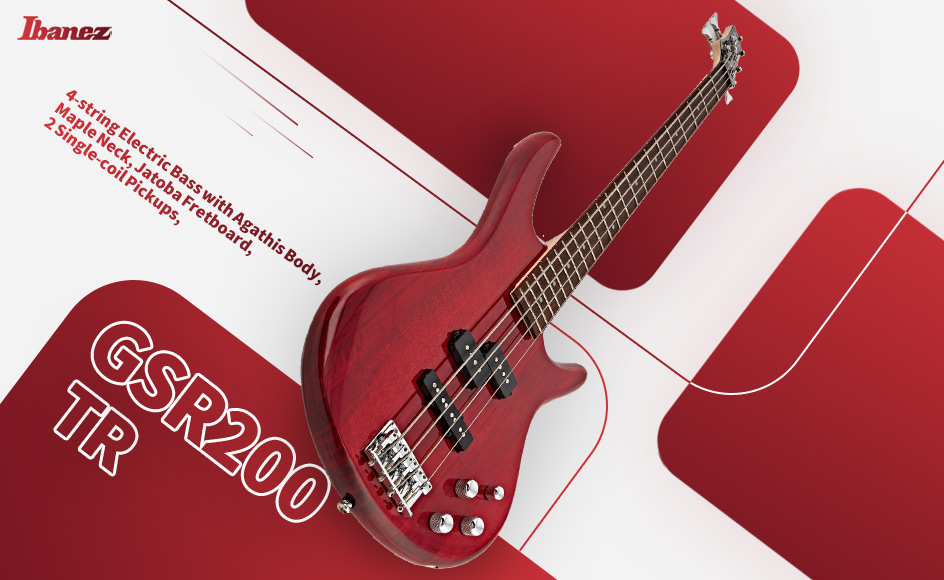 قیمت خرید فروش گیتار باس آیبانز GSR200 TR