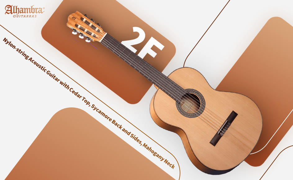 قیمت خرید فروش گیتار کلاسیک الحمبرا 2F