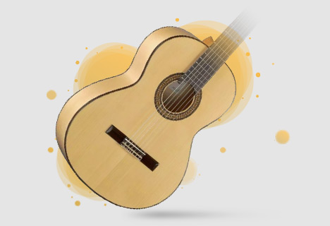 قیمت خرید فروش گیتار کلاسیک الحمبرا 3F Flamenco