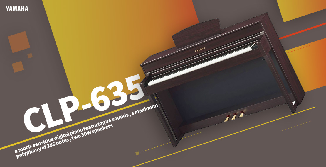 قیمت خرید فروش پیانو دیجیتال یاماها CLP-635R