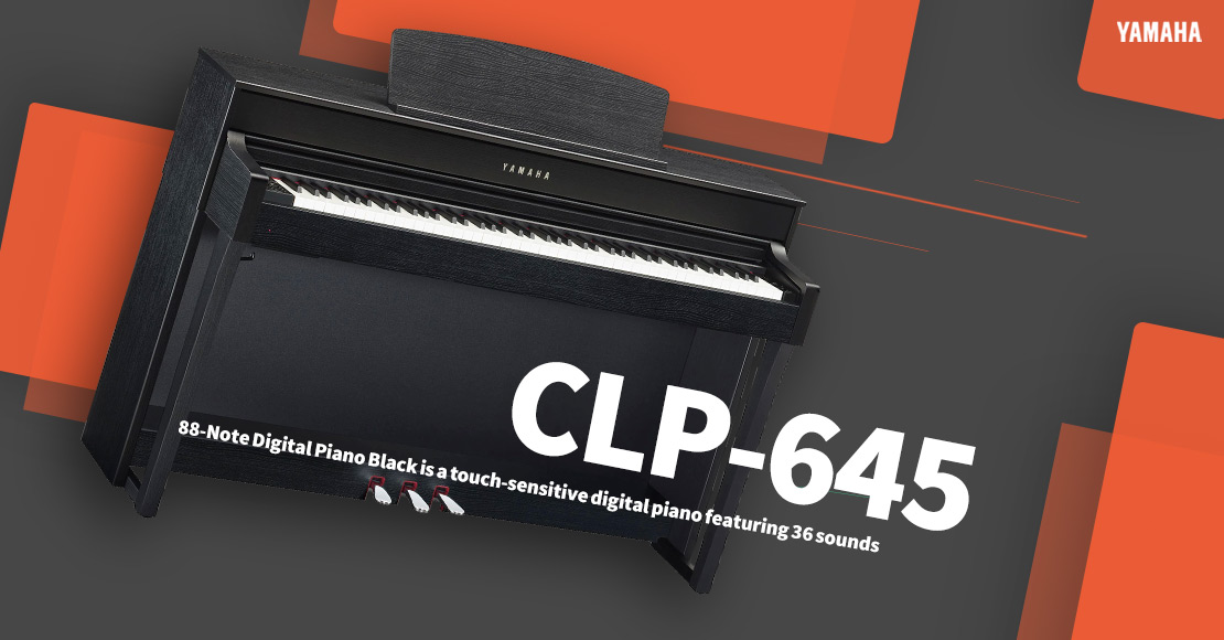 قیمت خرید فروش پیانو دیجیتال یاماها مدل CLP-645B