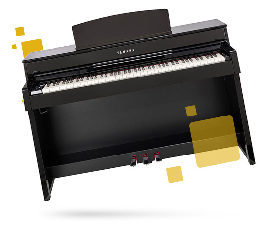 قیمت خرید فروش پیانو دیجیتال یاماها CLP-645PE
