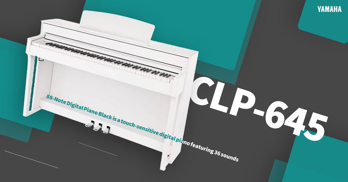 قیمت خرید فروش پیانو دیجیتال یاماها CLP-645WH