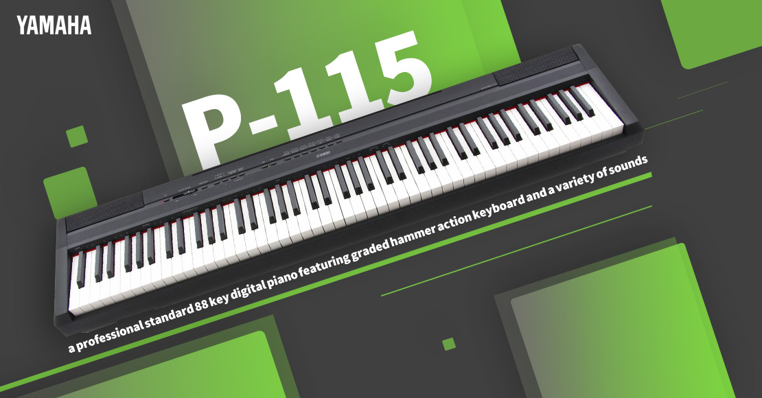قیمت خرید فروش پیانو دیجیتال یاماها P-115 WH