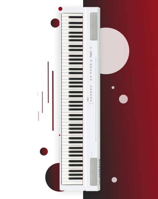 قیمت خرید فروش پیانو دیجیتال یاماها P-125WH