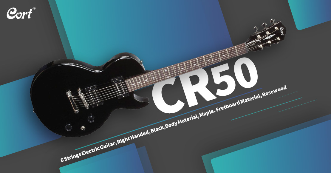 قیمت خرید فروش گیتار الکتریک کورت CR50 BK