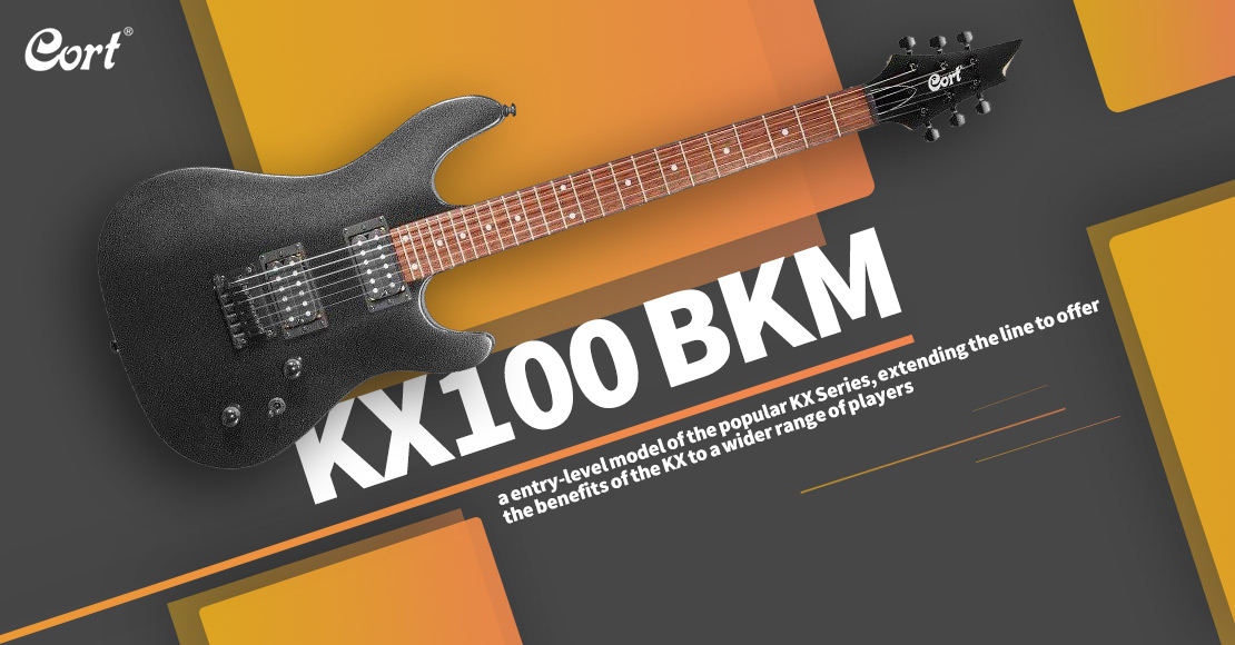 قیمت خرید فروش گیتار الکتریک کورت KX100 BKM