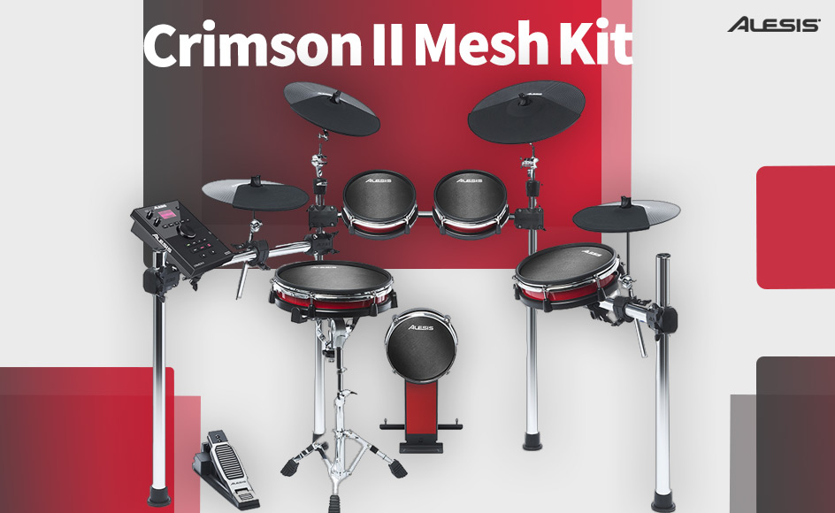 قیمت خرید فروش درامز الکترونیک السیس Crimson II Mesh Kit