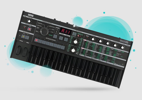 قیمت خرید فروش سینتی سایزر کرگ microKORG BK