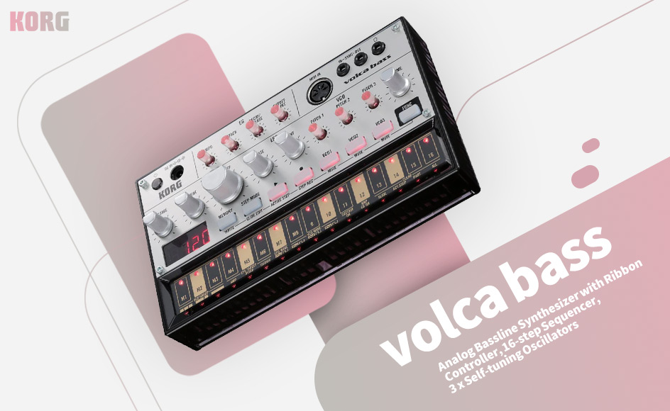 قیمت خرید فروش سینتی سایزر کرگ volca bass
