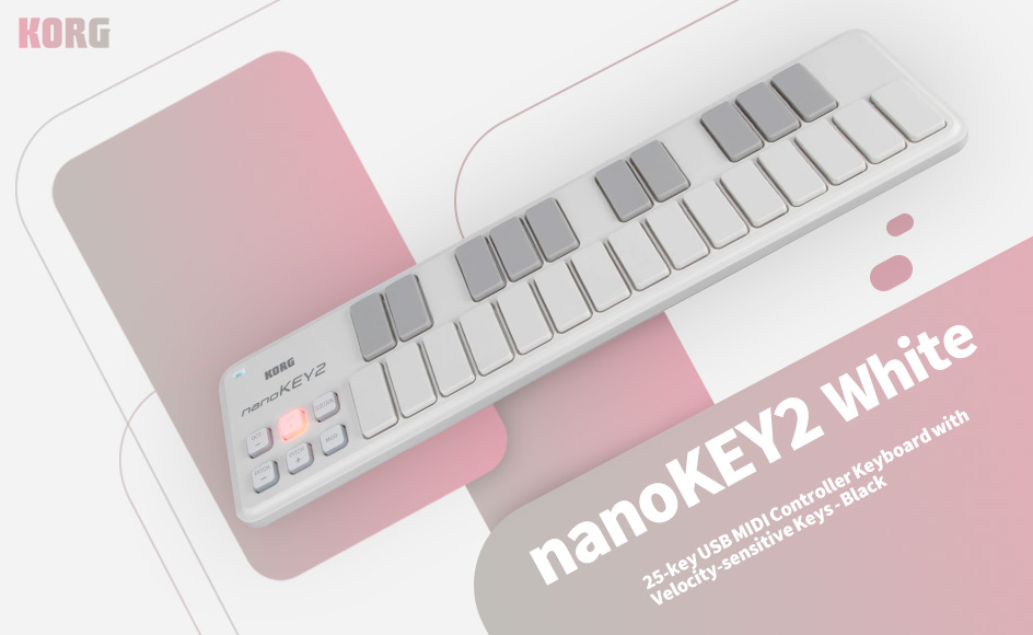 قیمت خرید فروش میدی کنترلر کرگ nanoKEY2 White