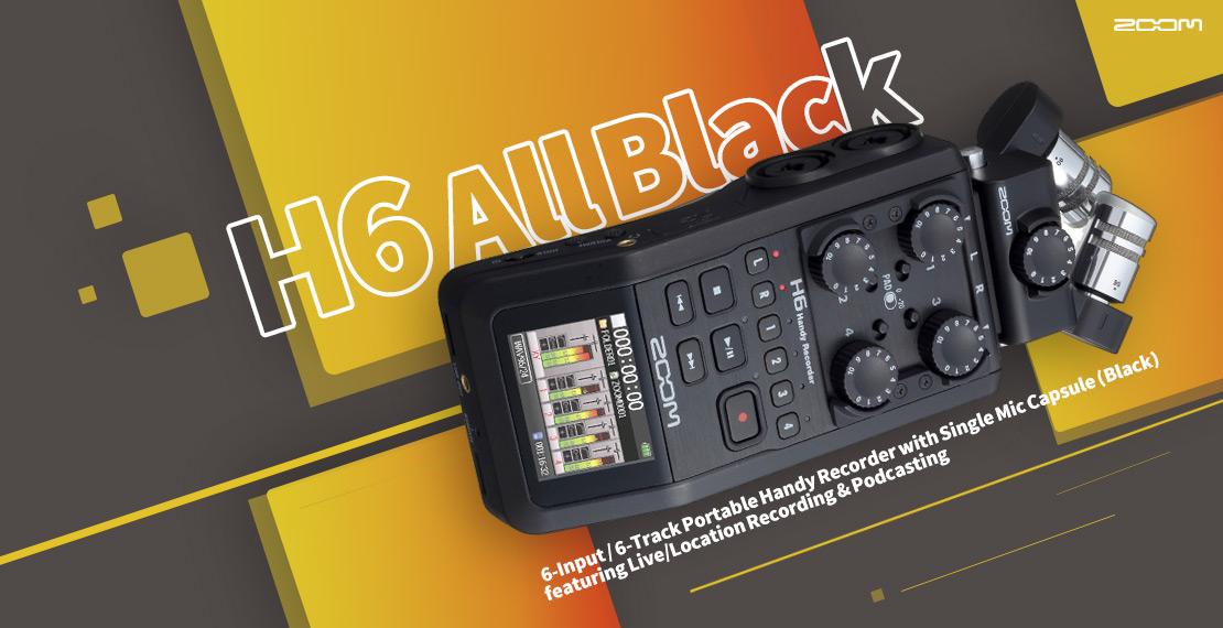 قیمت خرید فروش رکوردر پرتابل زومH6 All Black