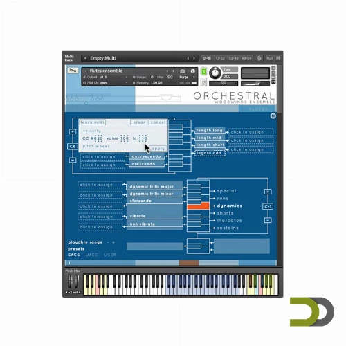 قیمت خرید فروش نرم افزار Sonokinetic Woodwinds Ensembles 