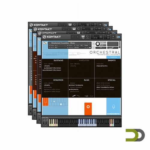 قیمت خرید فروش نرم افزار Sonokinetic Woodwinds Ensembles 