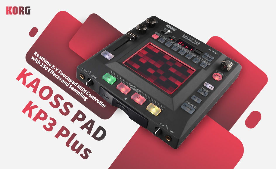 قیمت خرید فروش سمپلر و پردازنده افکت کرگ KAOSS PAD KP3 Plus