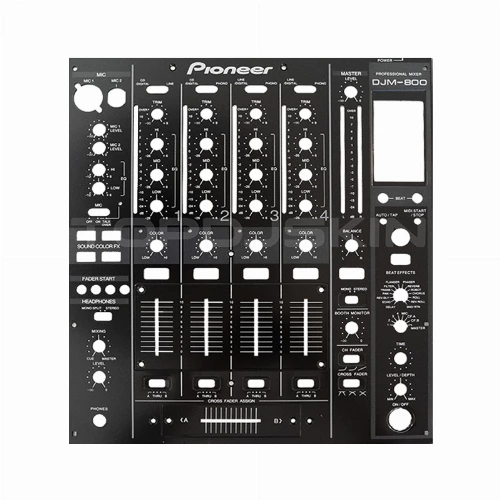 قیمت خرید فروش محافظ بدنه تاپ دی جی اسکین مدل Pioneer DJM-800 Faceplate