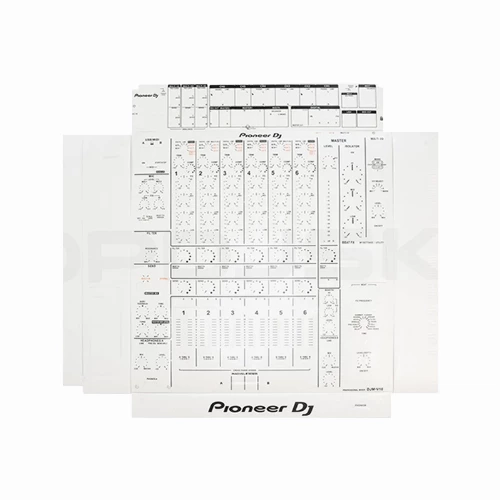 قیمت خرید فروش محافظ بدنه تاپ دی جی اسکین مدل Pioneer DJM-V10 White