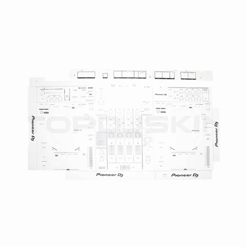 قیمت خرید فروش محافظ بدنه تاپ دی جی اسکین مدل Pioneer XDJ-XZ White
