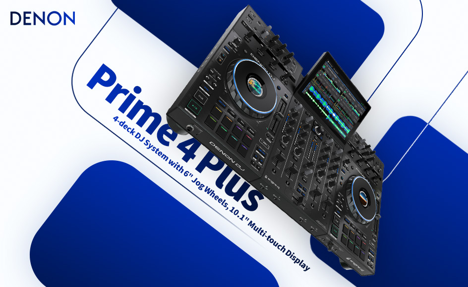 قیمت خرید فروش دی جی کنترلر دنون دی جی Prime 4 Plus