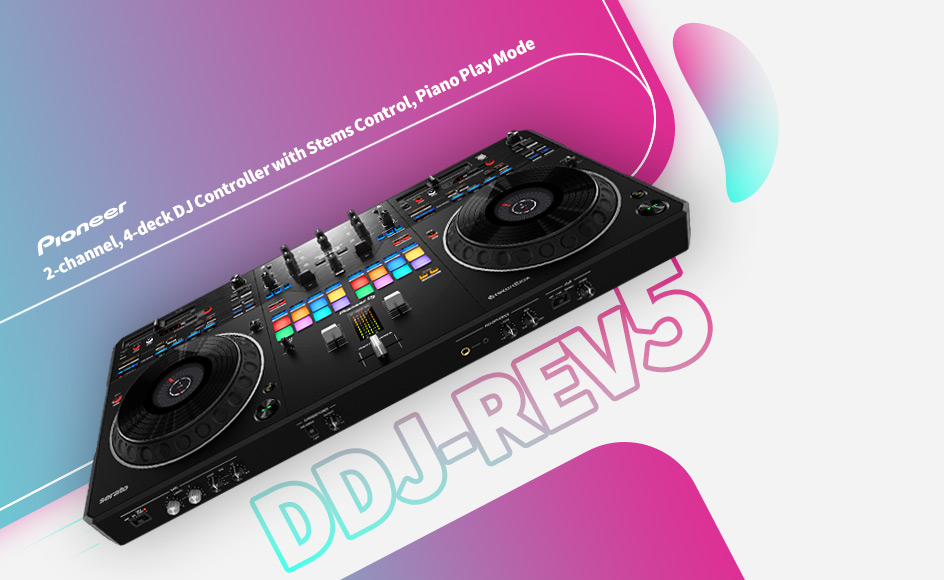 قیمت خرید فروش دی جی کنترلر پایونیر دی جی DDJ-REV5 Black