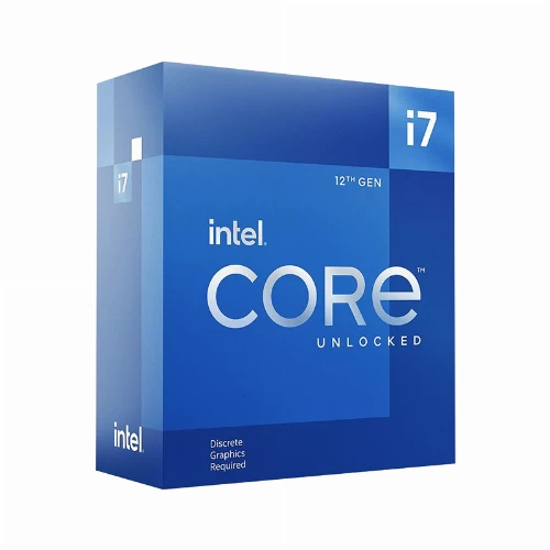 قیمت خرید فروش پردازنده کامپیوتر (CPU) اینتل مدل Core i7-12700KF