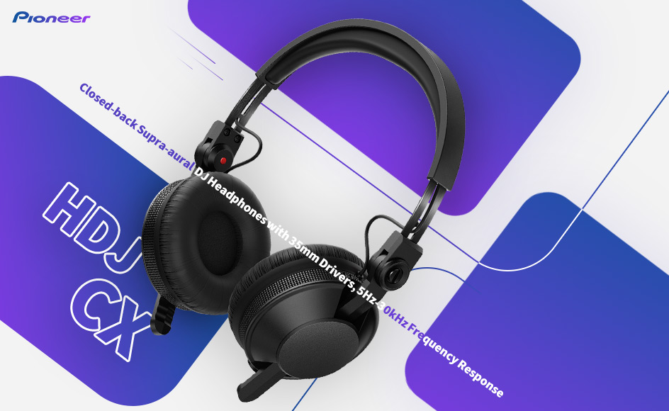 قیمت خرید فروش هدفون دی جی پایونیر دی جی HDJ-CX Black