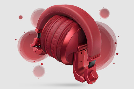 قیمت خرید فروش هدفون دی جی پایونیر دی جی HDJ-X5BT Red