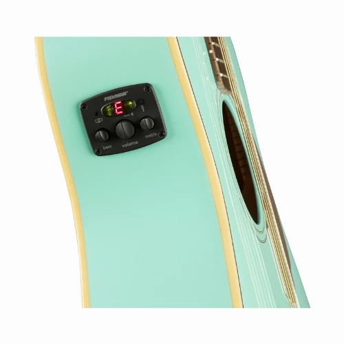 قیمت خرید فروش گیتار آکوستیک Fender Malibu Player Aqua Splash 