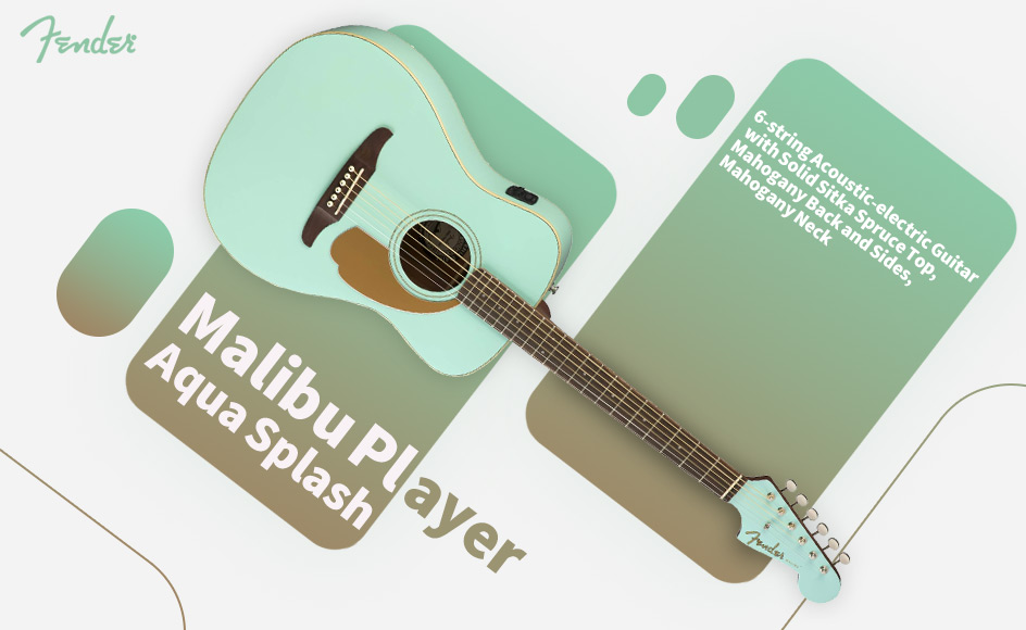 قیمت خرید فروش گیتار آکوستیک فندر Pacifica 502V CAR