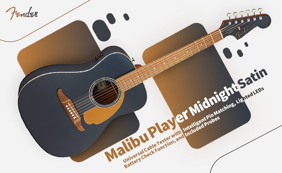 قیمت خرید فروش گیتار آکوستیک فندر Malibu Player Midnight Satin