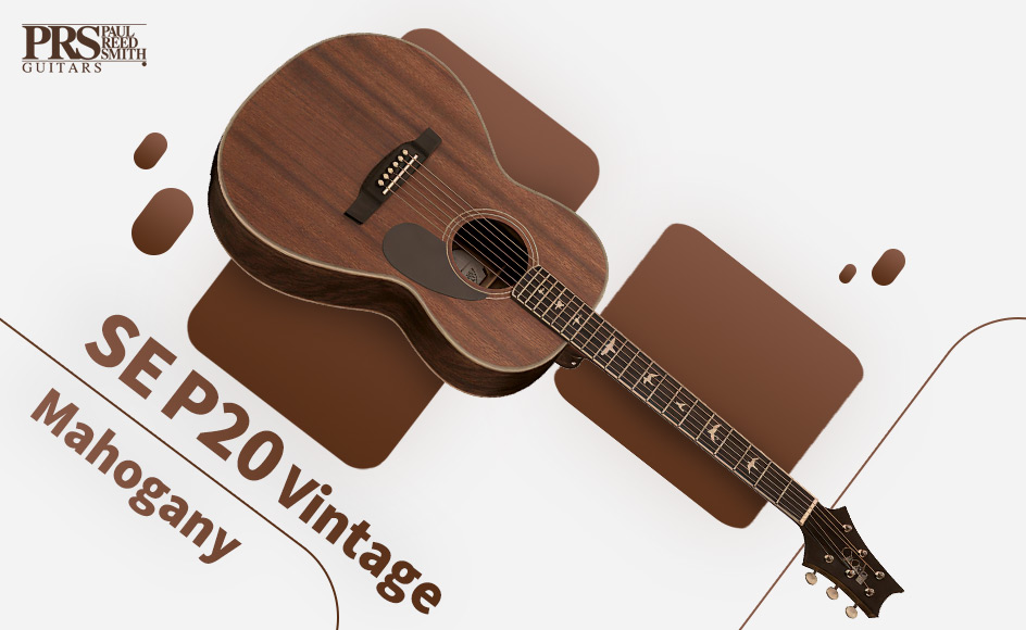 قیمت خرید فروش گیتار آکوستیک پی آر اس SE P20 Vintage Mahogany