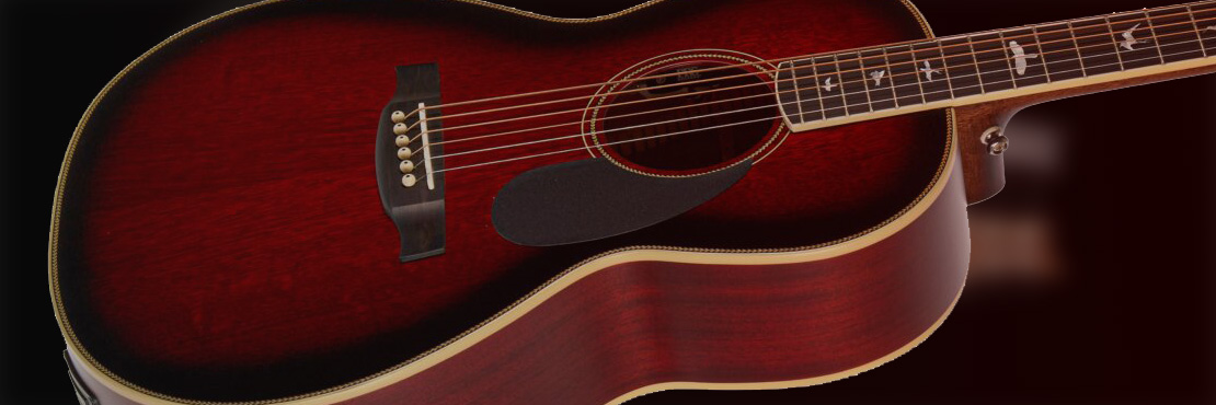 قیمت خرید فروش گیتار آکوستیک پی آر اس SE P20E Fire Red Burst