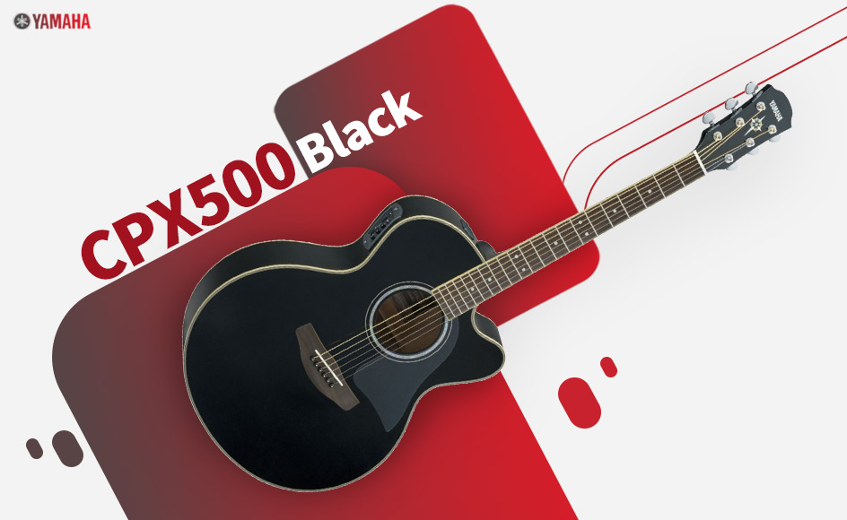 قیمت خرید فروش گیتار آکوستیک یاماها CPX500 Black
