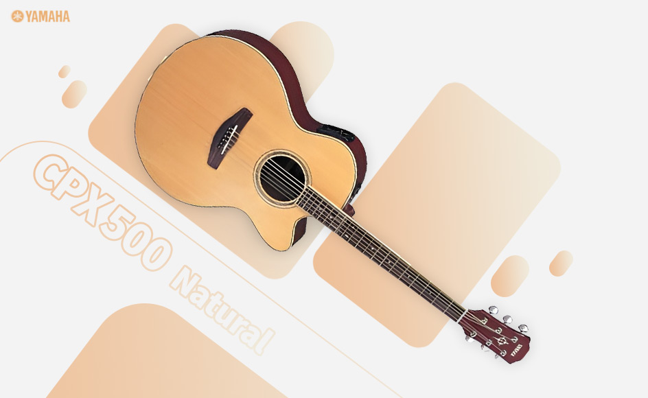 قیمت خرید فروش گیتار آکوستیک یاماها CPX500 Natural