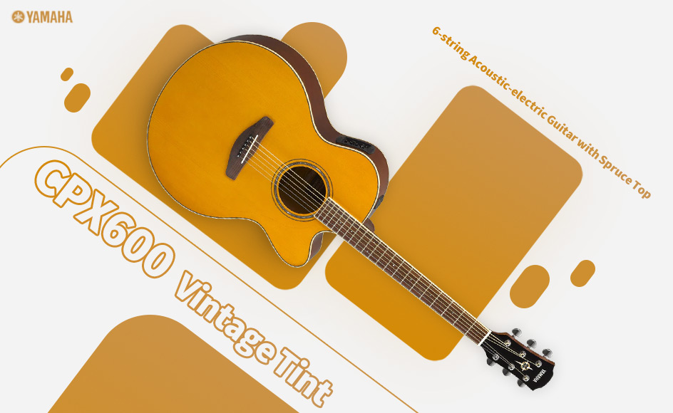 قیمت خرید فروش گیتار آکوستیک یاماها CPX600 Vintage Tint