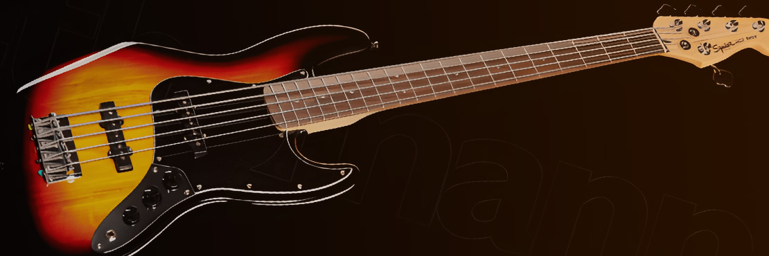 قیمت خرید فروش گیتار باس جی اند ال Tribute Series JB 3-Tone Sunburst