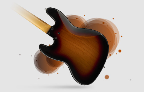 قیمت خرید فروش گیتار باس جی اند ال Tribute Series JB 3-Tone Sunburst