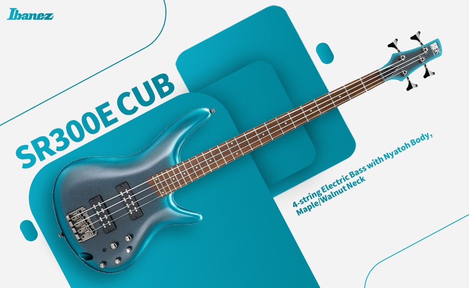 قیمت خرید فروش گیتار باس آیبانز SR300E CUB
