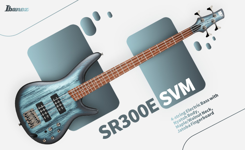 قیمت خرید فروش گیتار باس آیبانز SR300E SVM