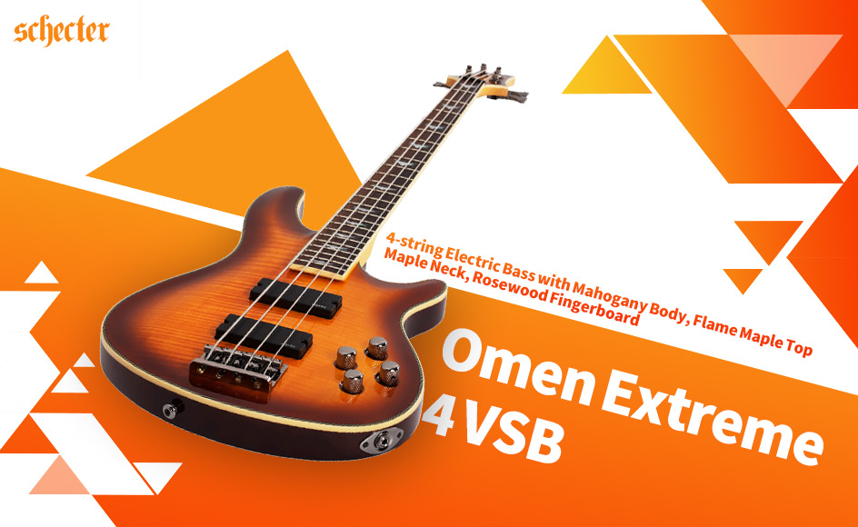 قیمت خرید فروش گیتار باس شکتر Omen Extreme-4 VSB