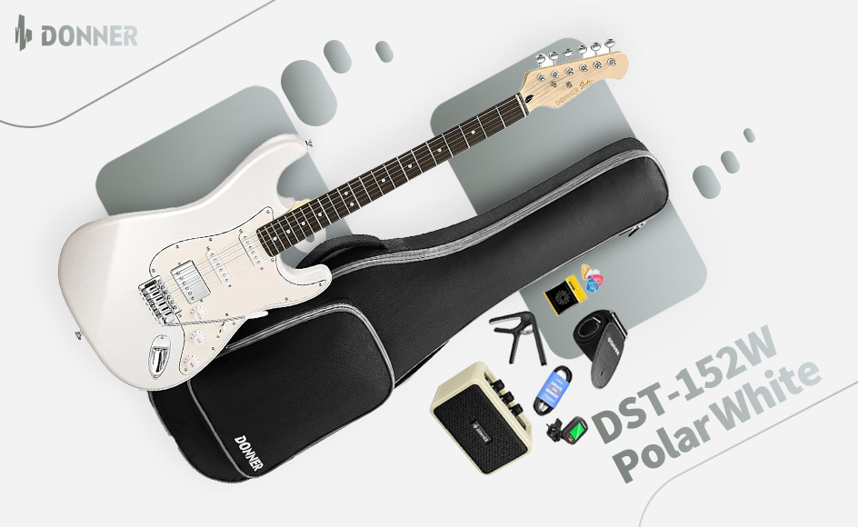 قیمت خرید فروش ست گیتار الکتریک دانر DST-152W Polar White
