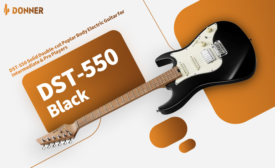 قیمت خرید فروش گیتار الکتریک دانر DST-550 Black