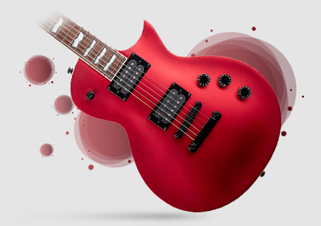 قیمت خرید فروش گیتار الکتریک ای اس پی LTD EC-256 Candy Apple Red Satin