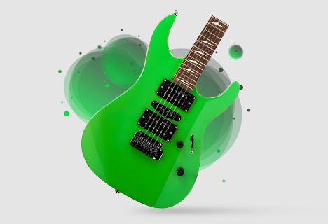 قیمت خرید فروش گیتار الکتریک ای اس پی LTD MT-130 Neon Green